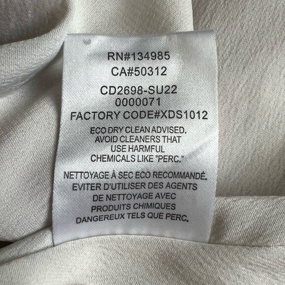 For Love & Lemons FL&L Women’s Palmer Retro Halter Cutout White Mini Dress Small - Picture 11 of 13